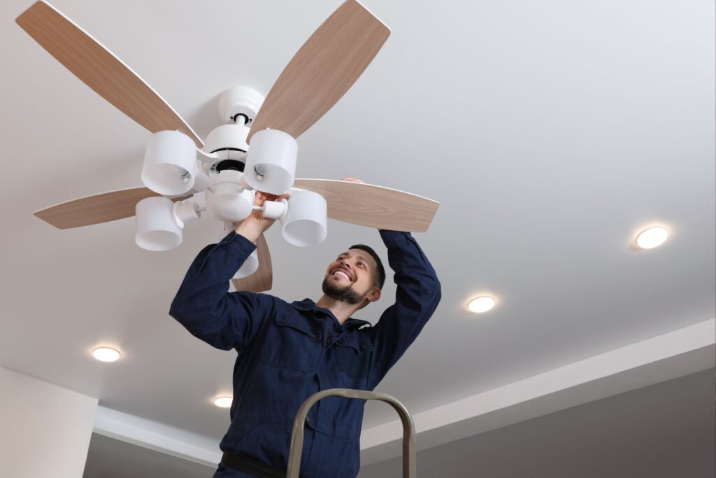 "Ceiling Fan Installation: Professional vs DIY Costs"
