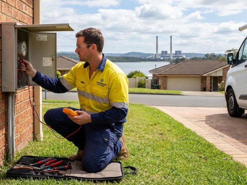 Professional electrician servicing Lake Munmorah Central Coast property