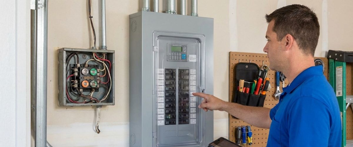 Complete house rewiring electrical upgrade installation