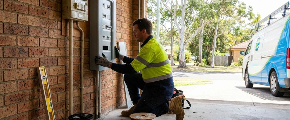 Residential electrical service Wyong home property